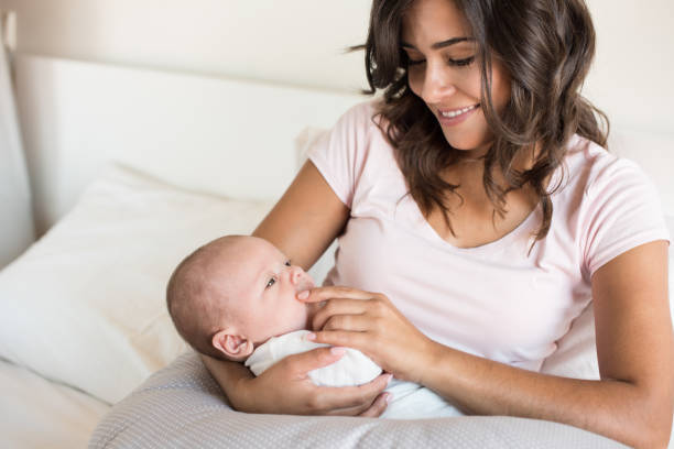 istock Mother with baby 1253920283