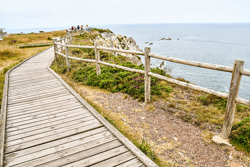 boardwalk to the beach, photo as a background, digital image