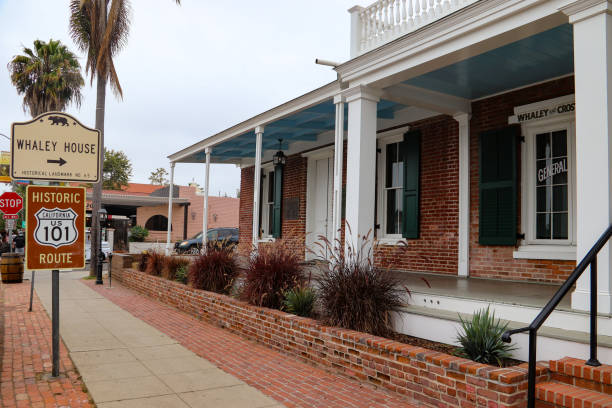 altstadt von san diego - house san diego california old town architecture stock-fotos und bilder