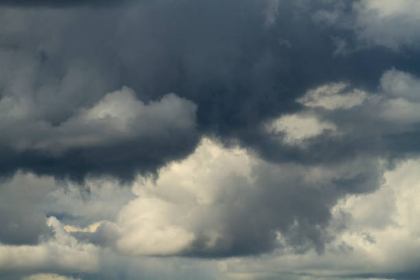 istock Storm Clouds and Dark Sky background texture 1253925429