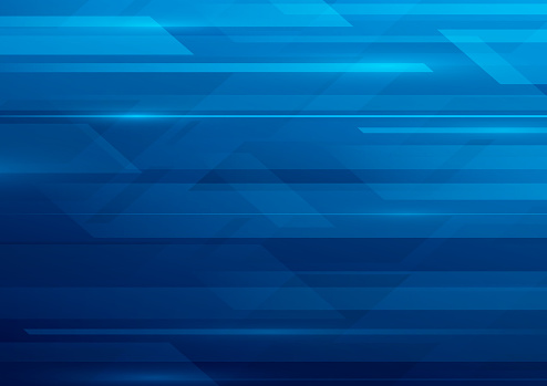 Modern blue smooth abstract blurry light vector background