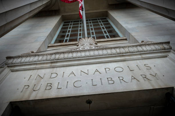 istock Central Public Library in Indianapolis, Indiana 1253936917
