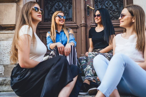 istock Life is better with friends like these 1253944513