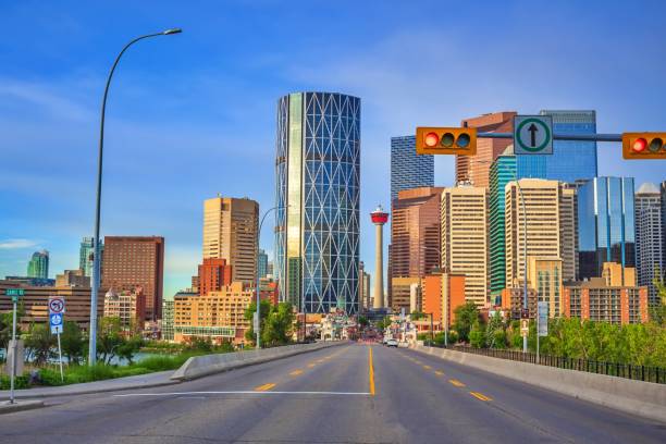 istock Road To Downtown Calgary 1253959935