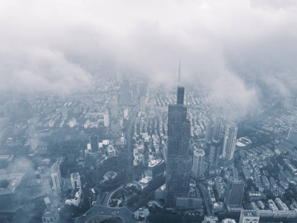 istock Nanjing city architecture scenery 1253962937