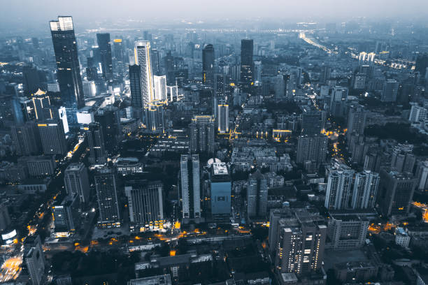istock Nanjing city architecture scenery 1253963608