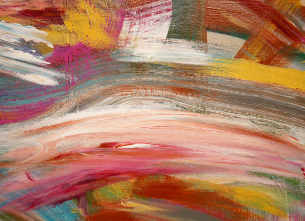 istock Art background bright colors artistic splashes painting. 1253964405