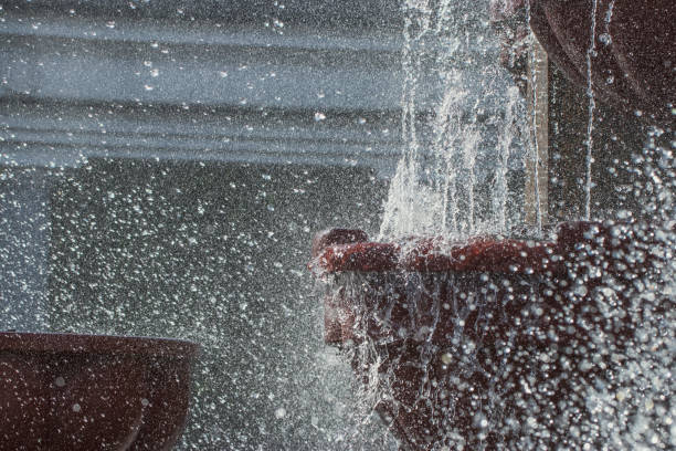 istock Background from many drops of water. 1253975591