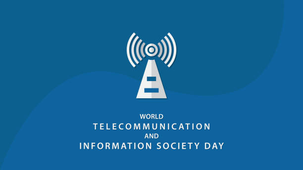 World Telecommunication and Information Society Day. Vector illustration World Telecommunication and Information Society Day. Vector illustration World Telecommunication Day stock illustrations