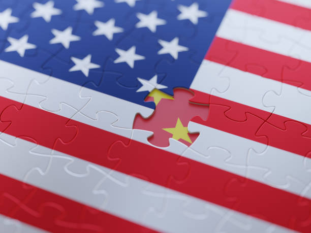 istock American and Chinese flag puzzle background 1253987428