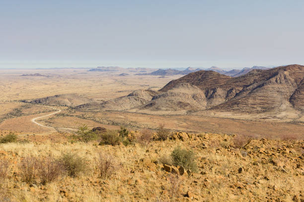 istock Arid landscape of Namibia. 1253989855