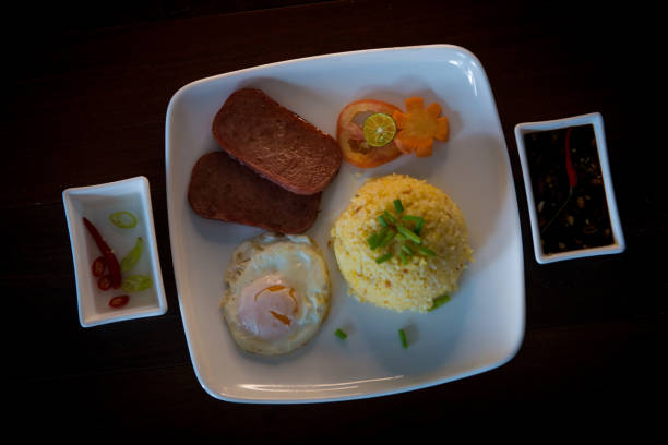 istock Fried Spam Food Meal 1253994961