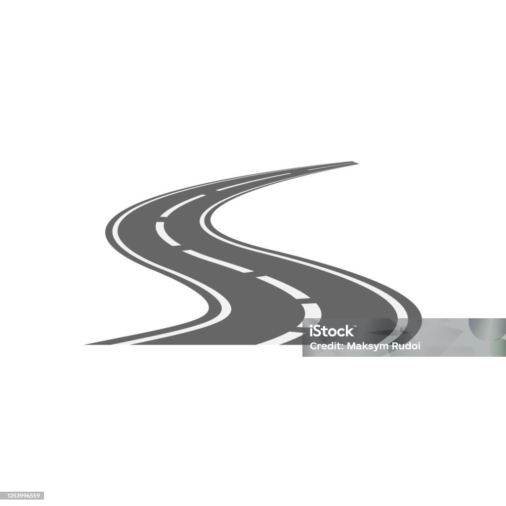 Đường Bằng Phẳng Biểu Tượng Nhựa Đường Hình Minh Họa Vector Được ...