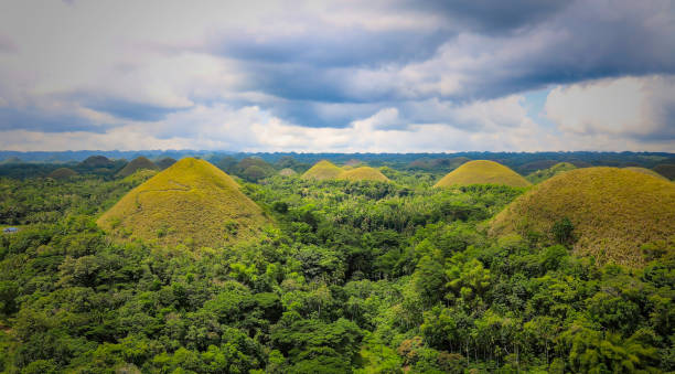 istock Chocolate hills, Bohol island, Philippines 1254012913