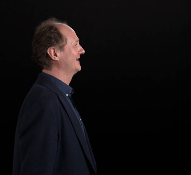 istock Side view of mature man 1254014722
