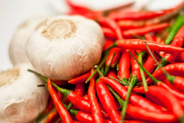 red hot chili peppers garlic