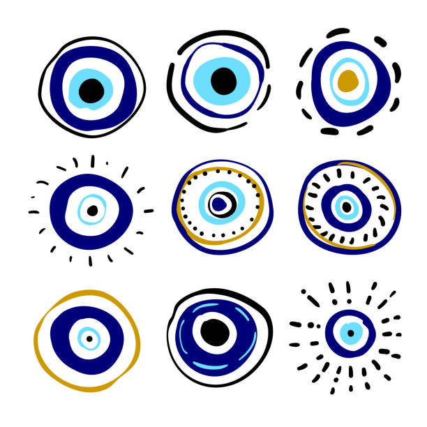 Ilustración de Símbolo De Protección Del Vector Del Ojo Maligno Griego Icono De Amuleto Ilustración Del Amuleto De Boncugu Turco Creía Que Protege Contra El Mal De Ojo Colección Dibujada A Mano Ilustración de Símbolo De Protección Del Vector Del Ojo Maligno Griego Icono De Amuleto Ilustración Del Amuleto De Boncugu Turco Creía Que Protege Contra El Mal De Ojo Colección Dibujada A Mano