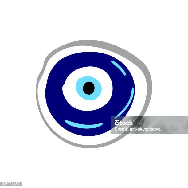 Handwerk Handgezeichnet Türkische Böse Auge Mandala Griechische Böse Auge  Symbol Des Schutzes In Der Türkei Greese