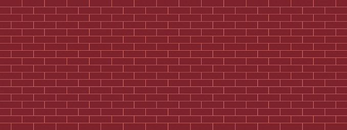 Red brown brickwall abstract background insert texture in mosaic scenery vector and illustration