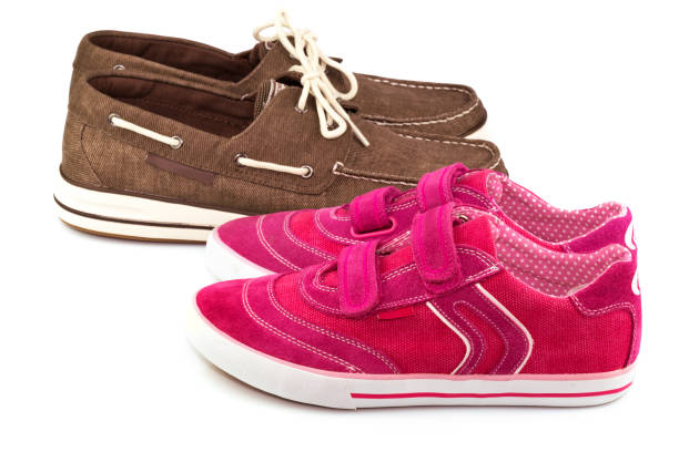 istock Male and female sneaker 1254034554