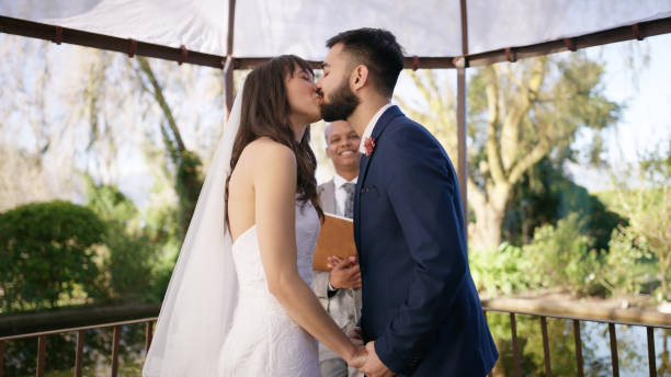 istock Sealing forever with a kiss 1254036558