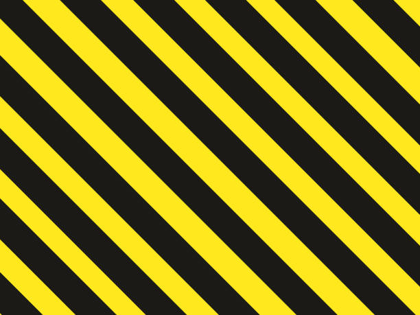 Grunge Black And Yellow Surface As Warning Or Danger Backgroundvector  Illustrationeps Stock Illustration - Download Image Now - iStock