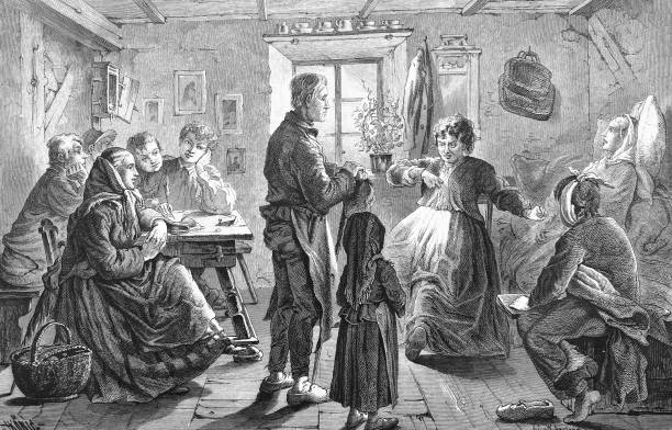 Illustration from 19th century