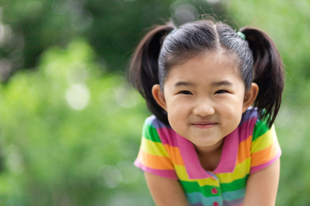 Cute Little Girl Looking