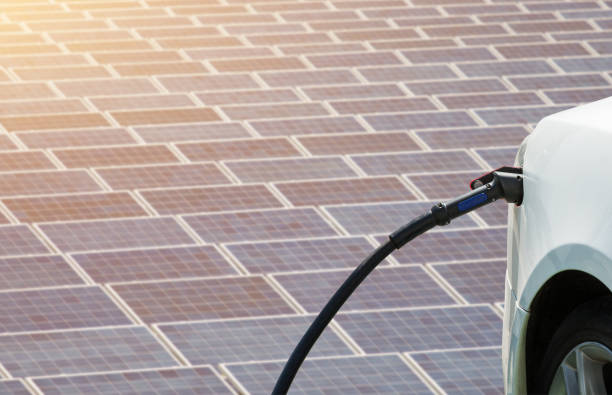 istock Close up of a charging electric car 1254060191