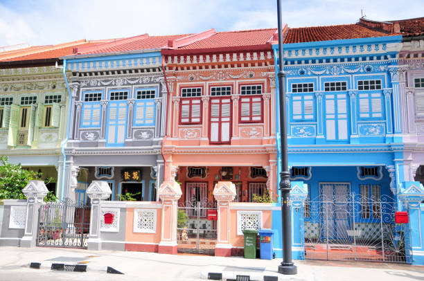 istock Traditional Peranakan architecture in Singapore 1254069158