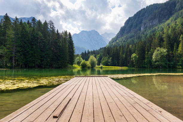 istock Plansar Lake in Jezersko, Slovenia 1254069221