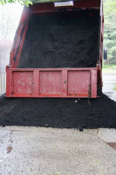 istock A Dump Truck Dumping Five Yards of Topsoil 1254074385