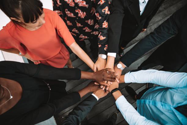istock Partnership and teamwork is the key to the success 1254080217