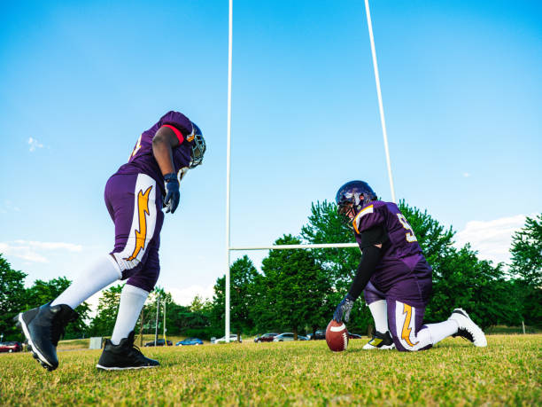 American football field lines