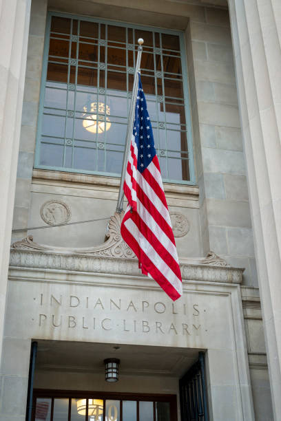 istock Central Public Library in Indianapolis, Indiana 1254091178