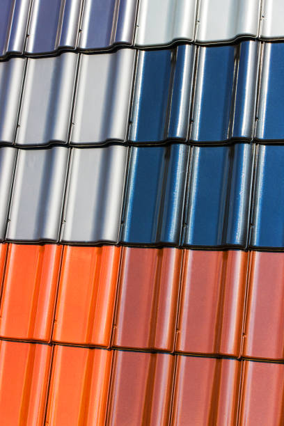 istock mixed modern colorful roof shingles background 1254091226