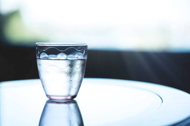 glass of cold water