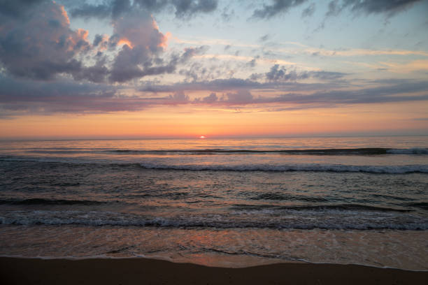 istock Sunrise at Olde  Duck Beach 1254092094