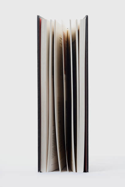 istock open book pages with spine on the back 1254095631