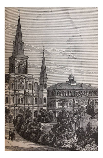 istock American Cities - Jackson Square and Old Cathedral - New Orleans 1254095660