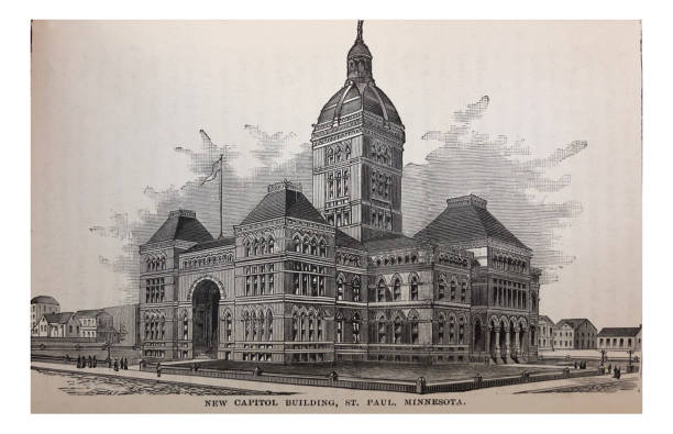 istock American Cities - Capitol building - St. Paul Minnesota 1254095702