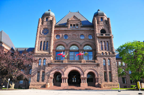 istock Legislative Assembly of a beautiful building in Toronto 1254097256