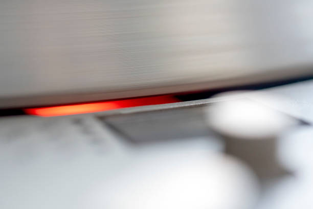 istock Close-up Shot of An Old Turntable with Vinyl While Playing 1254097598