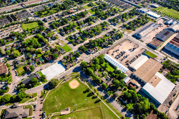 istock Urban Working Class Houston Residential Aerial 1254122994
