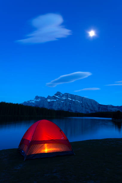 istock Two Jack Lake Banff national Park Canada 1254130407