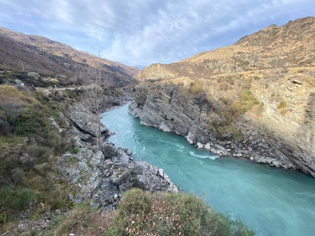 istock River through to Queenstown 1254133868