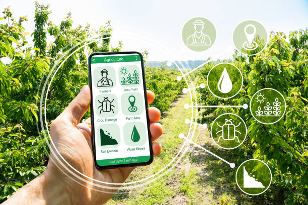 istock Smart Farming Digital Technology Agriculture App 1254137800