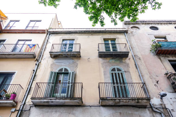 istock Classic Architecture European Building Village 1254138863