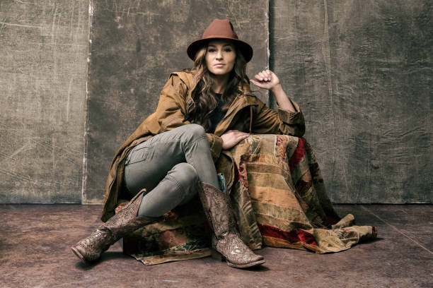 brunette in ralph lauren tones