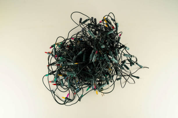 istock Close-up of christmas light 1254142271